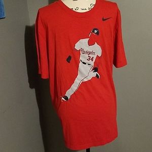 Nike Washington Nationals Tee Shirt Men XL #34 MLB